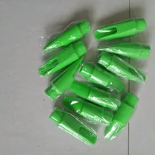 10 шт. профессиональный ABS пластик красочный e-плоский альт мундштук саксофона можно выбрать цвета