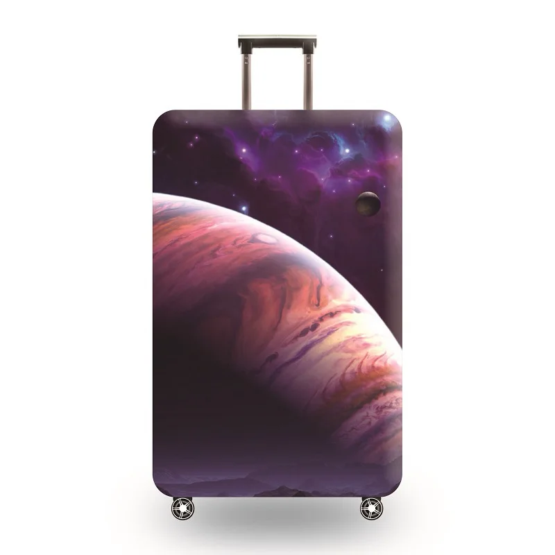 REREKAXI Дорожный чемодан звездное небо Эластичный Защитный чехол, 18-32 дюймов багажный пылезащитный чехол, дорожная сумка на колесах чехол для багажника - Цвет: A case cover