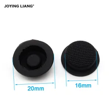 C8 Flashlight Switch Caps Black Waterproof Rubber Pad Button Cap Light 17 6mm Torches Switch Hat
