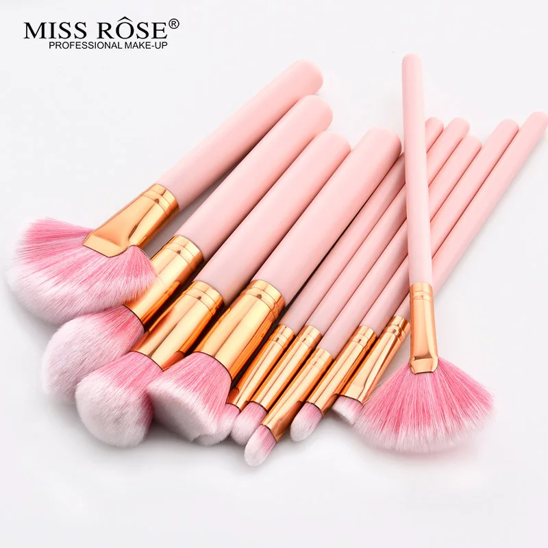 2018 Brand Makeup brushes Professional 10 pcs Makeup Brush Set High Quality Powder Foundation Make Up Tools For artist makeup 5