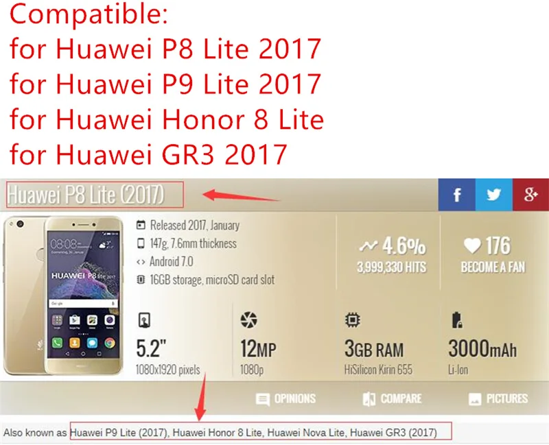 Для huawei Honor 8 Lite/P8 Lite /P9 Lite включение/выключение питания, громкость кнопкой боковыми клавишами переключателя звука с гибким кабелем запасных Запчасти