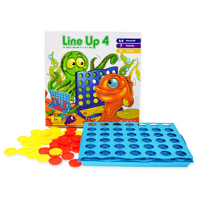 Linea Fino A 4 Più 2 Giocatori Di Età 4 Giochi Da Tavolo