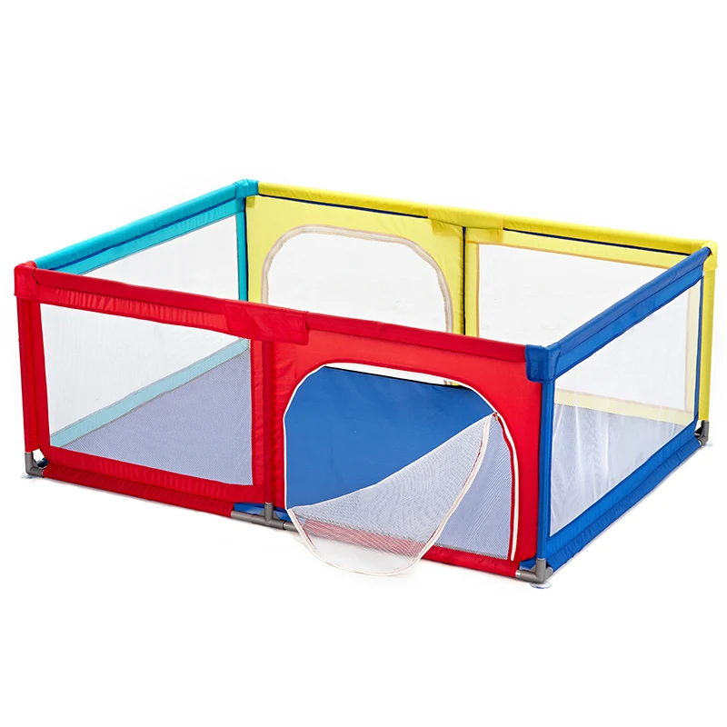 Baby Game Fence Portable Baby Playpen Crib Crawling Pad Toddler Game Fence Home Kids Safety Play Anti-fall Playpen 0~5Y