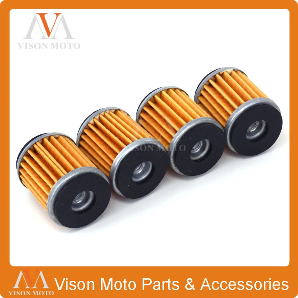 4 шт. Мотоцикл масляный фильтр очиститель для YAMAHA SCOOTOER VP125 VP 125 YP YP125 YP125R YP125RA X-MAX X-CITY Спорт Бизнес ABS