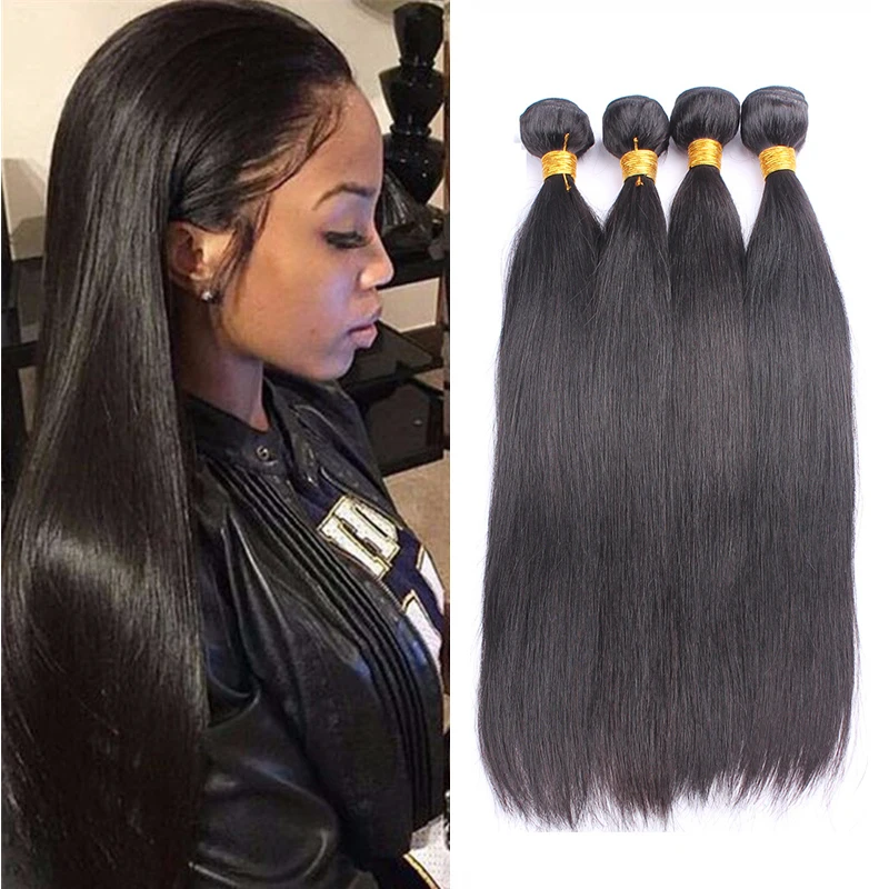 8a Brazilian Virgin Hair Straight 4 Pcs 18 Inches Ever Beauty Hair