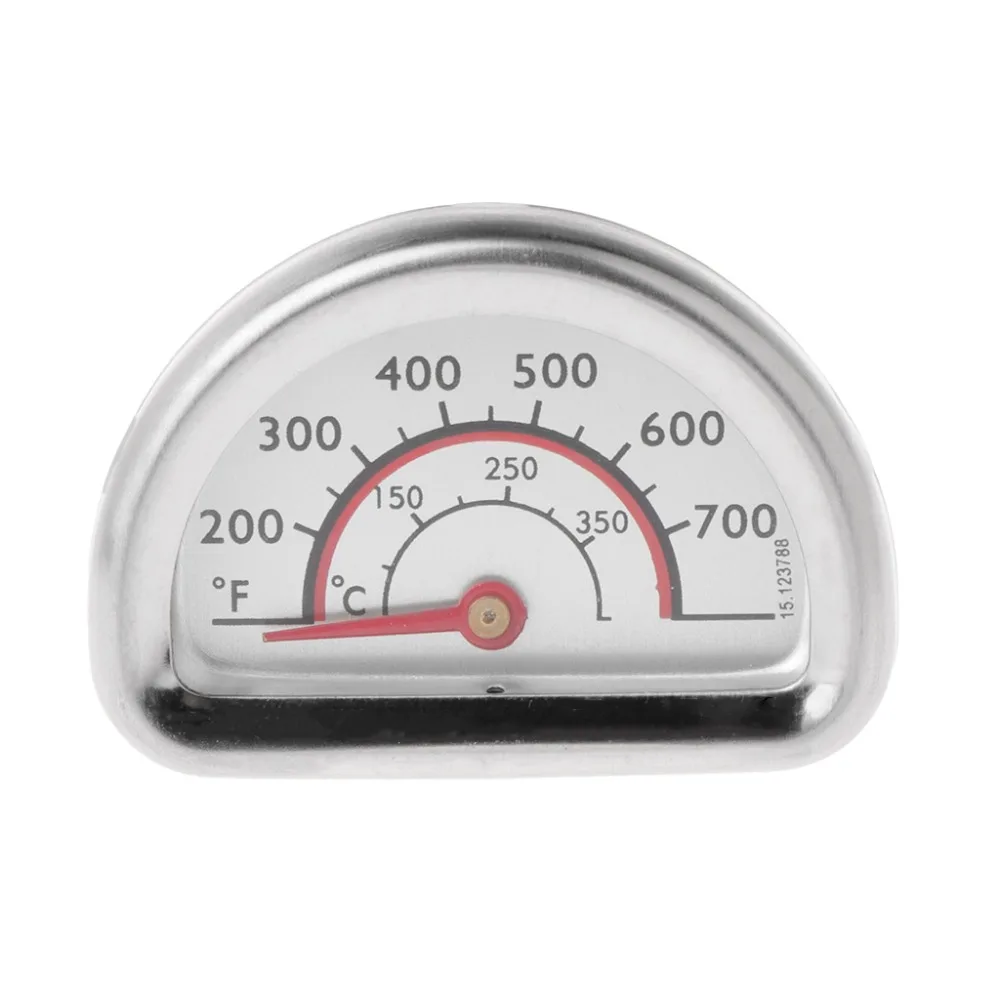 Биметаллический термометр из нержавеющей стали, индикатор тепла, датчик, барбекю для гриля