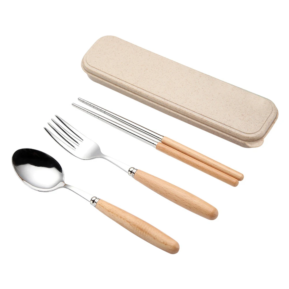 Buy 3PCS Stainless Steel Tableware Cutlery Set with