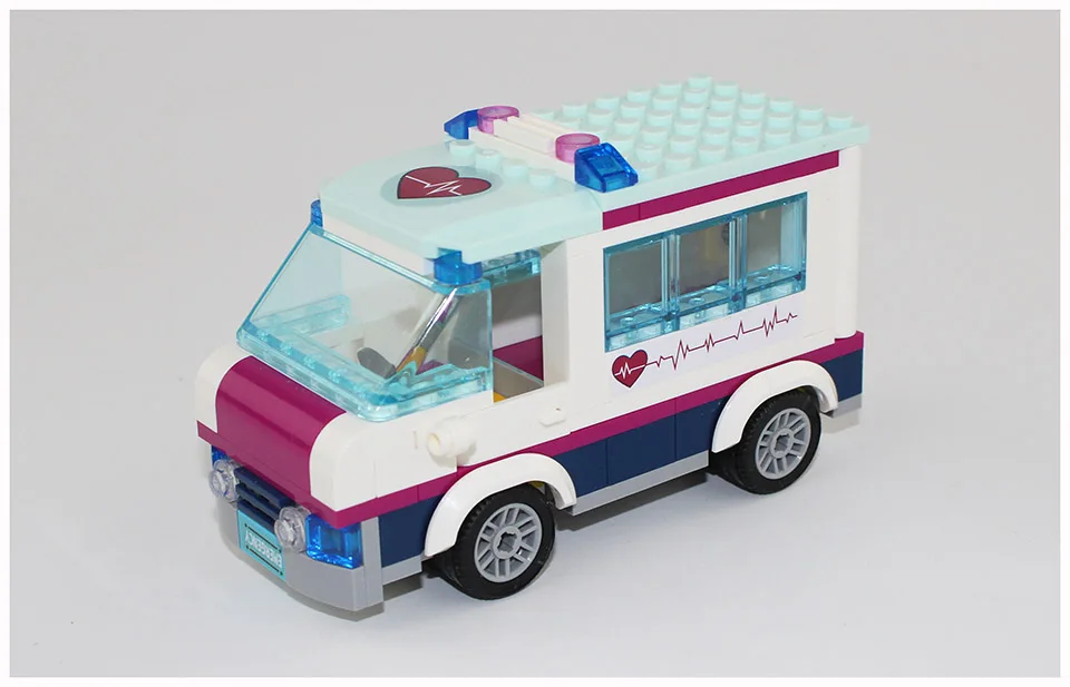 Pаспродажа CX 01039 932 шт. модели строительных комплектов совместимы с Lego girls friends 41318 сердце озеро любовь больница 3D кирпичи фигурка игрушки