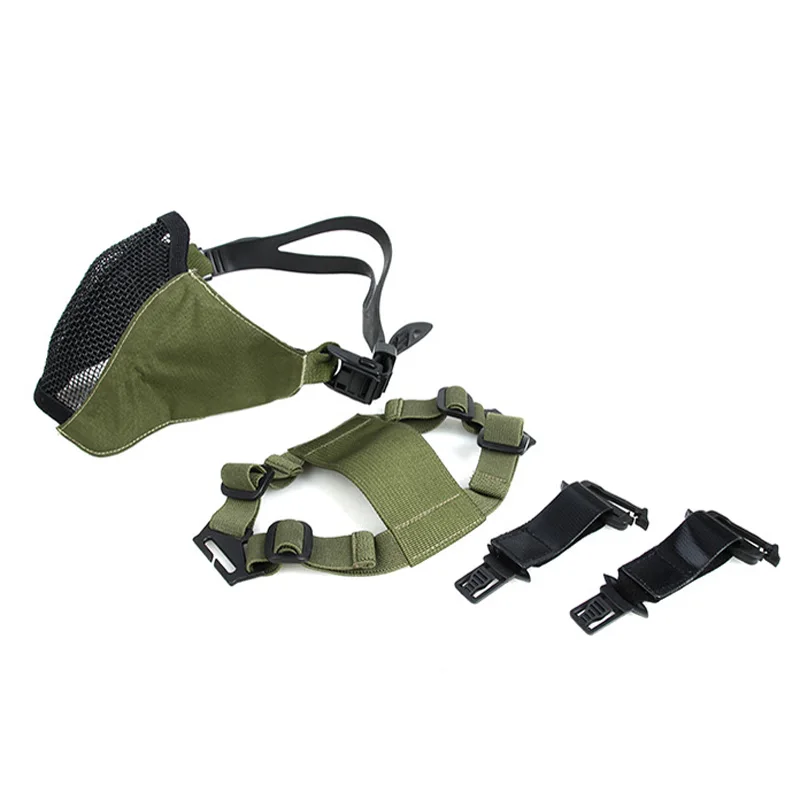 Airsoft Пейнтбол TMC2589 PDW мягкая сторона 2,0 Tictical сетка на пол-лица Ma sk OD Металл мезк Ma sk