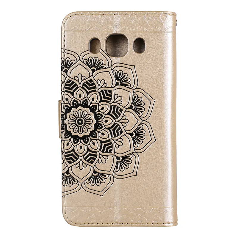 Роскошный цветок кожа флип Fundas бренд Чехол для Coque Samsung Galaxy J3 J5 J7 j310 j310f j510 J510F j710 j710F чехол
