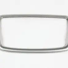 Передняя фара переключатель панель стикер рамки Стайлинг для Audi A3 8V 2012 2013 нержавеющая сталь