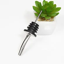 4 шт./лот Нержавеющая сталь ликерный дозатор потока насадка для винной бутылки Носик подачи вина дозатор для бара масло косметика парфюмерия диспенсер пробки-лейки для вина LJ 008