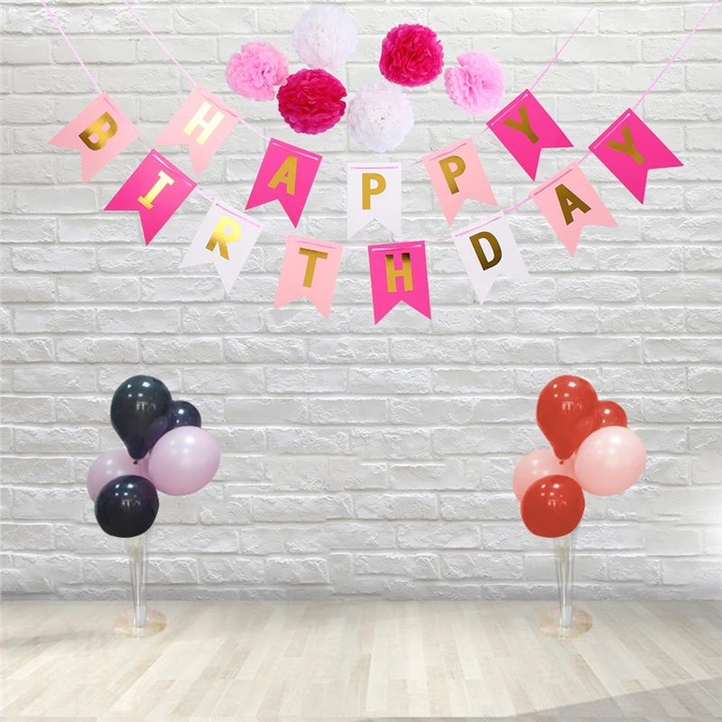 7 Tubes Balloons Column Holder Clear Plastic Balloon Base Balloon Floating Stand for Wedding Decor Illuminate Party Supplies (9)
