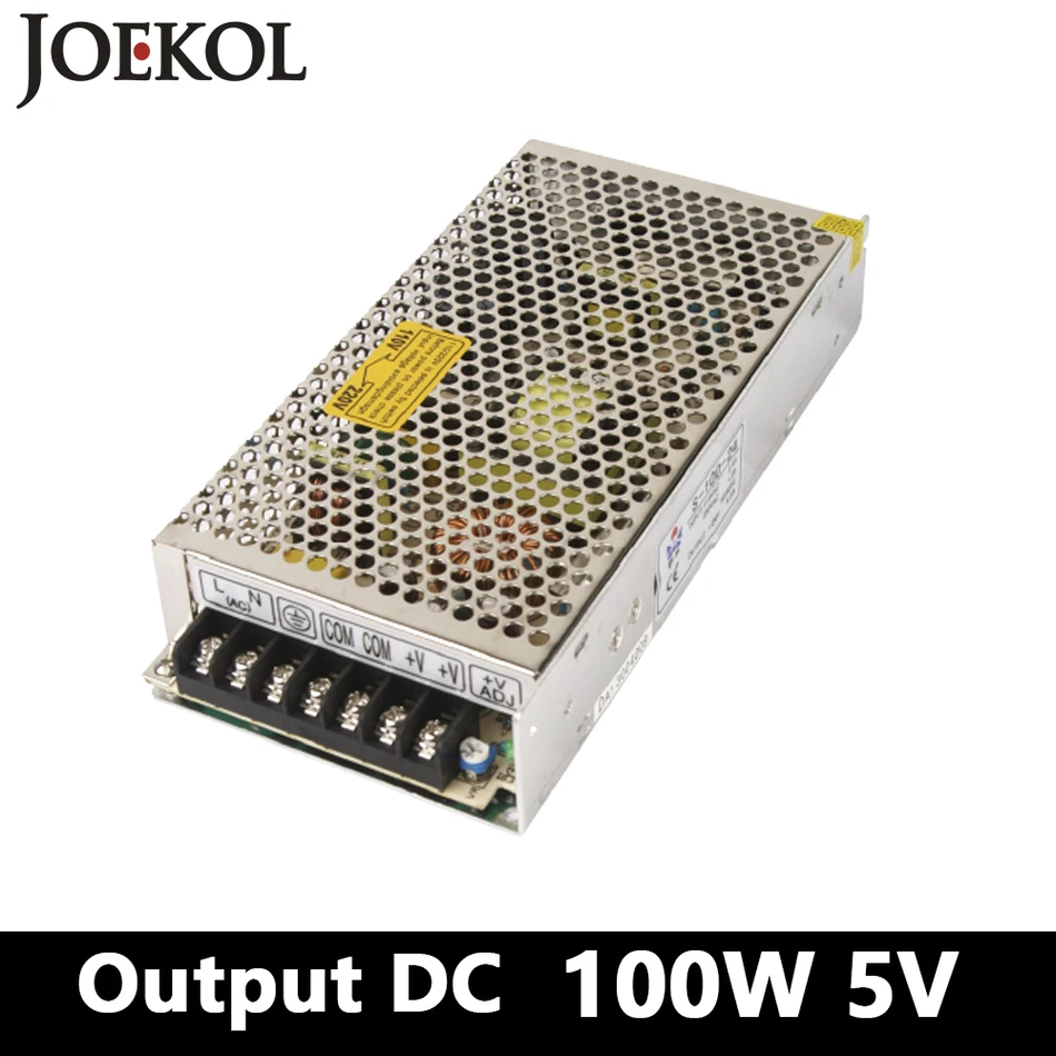 

switching power supply,100W 5v 20A Single Output ac-dc power supply for Led Strip,AC110V/220V Transformer to DC 5V,led driver