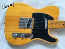Electric guitar/Gwarem luck star tele guitar/yellow color/guitar in china