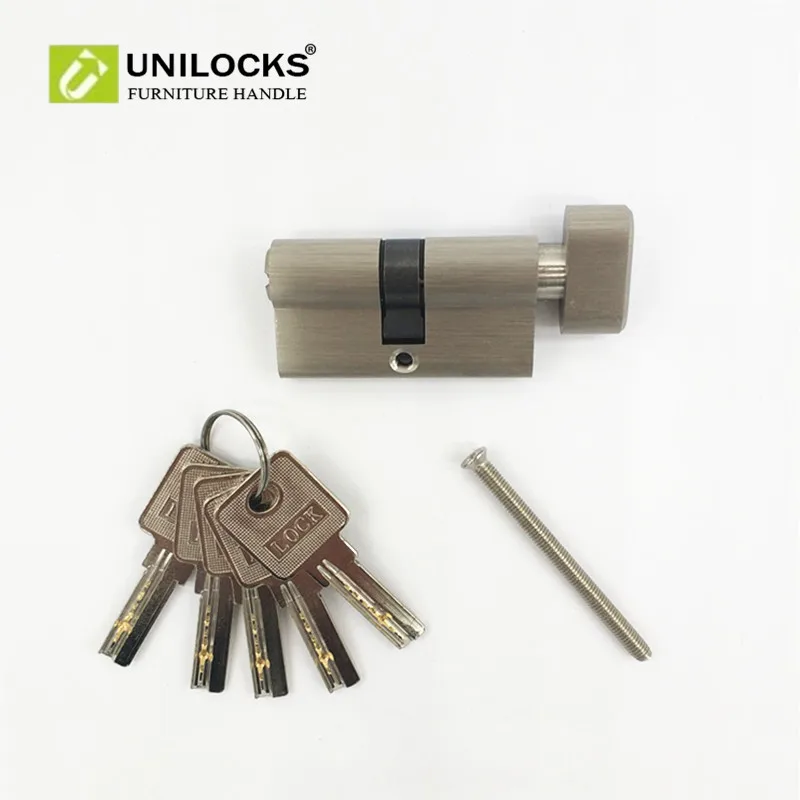 Запорные цилиндры UNILOCKS с медным сердечником для защиты дверей (60 мм = 30 + мм)