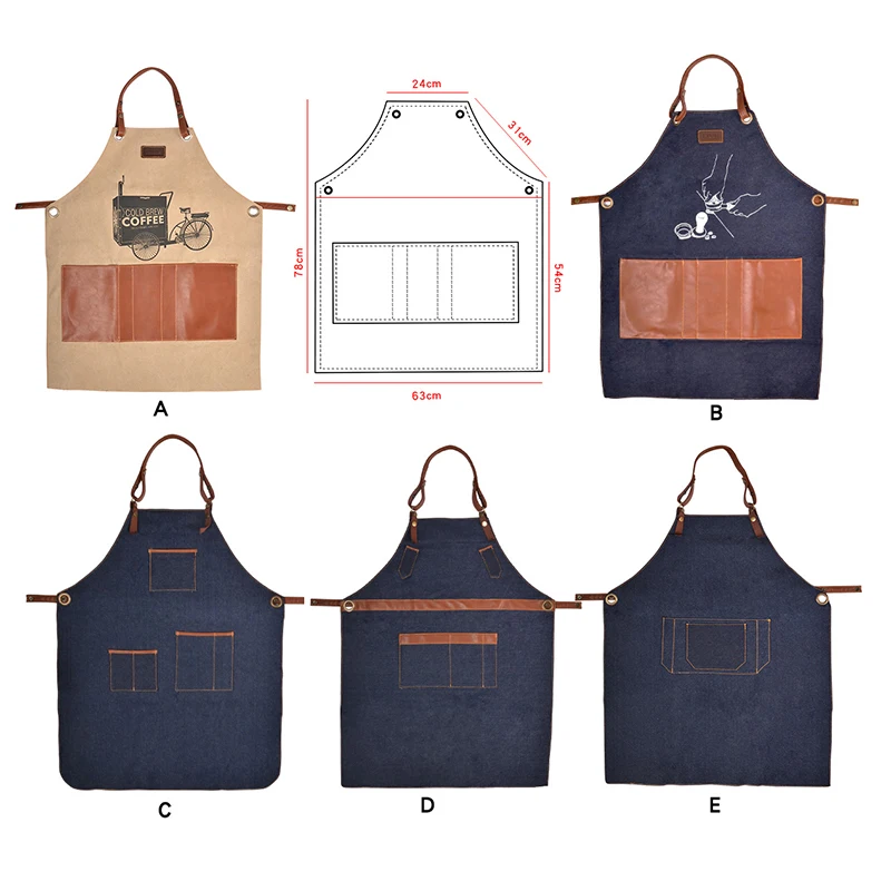 Barista-Coffee-Pattern-Canvas-Apron-Adult-Bibs-Home-Cooking-Baking-Cafe-Cleaning-Antifouling-Aprons-Fashion-Kitchen (3)