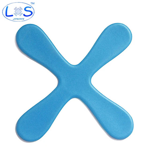 lonsun outdoor sport boomerang security soft material toy amusing bommerang