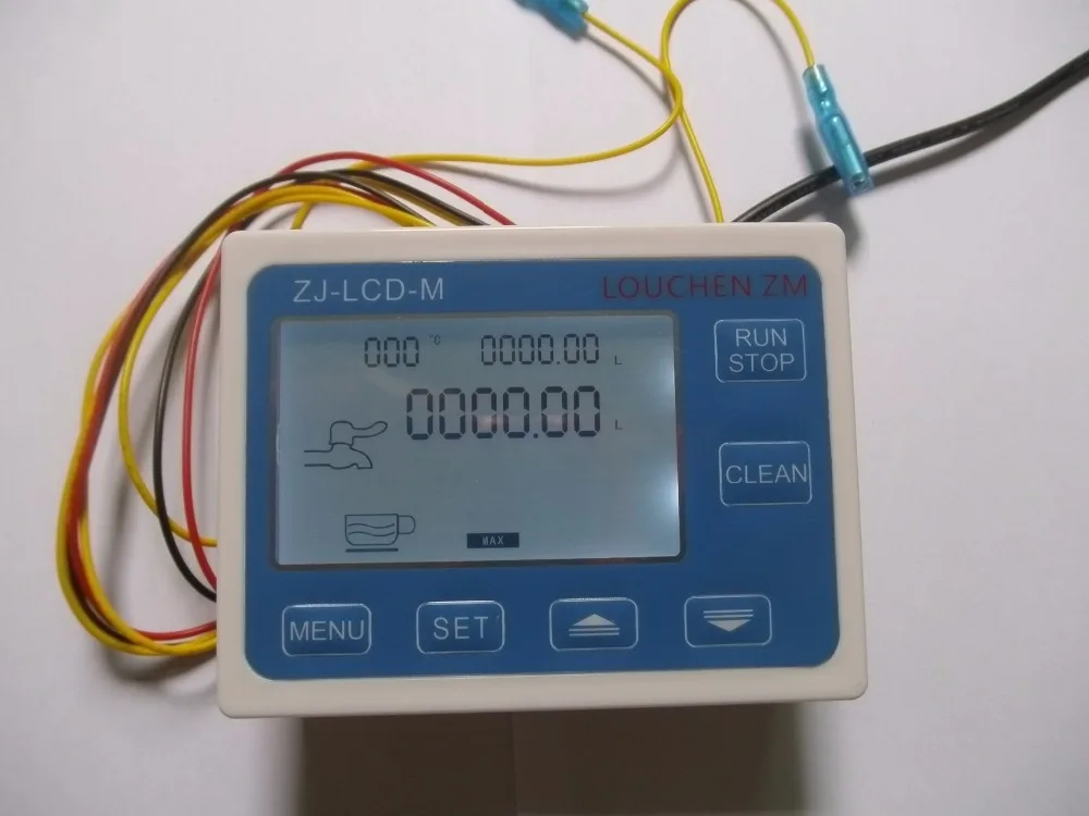 Control Flow Sensor Meter LCD Display ZJ-LCD-M Screen Flowmeter