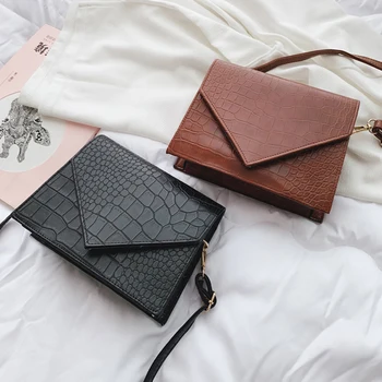 

Women Fashion Crossbody Bag Crocodile Pattern Messenger Shoulder Bag Fashion Designer Female Clutch Party Street Women Handbag