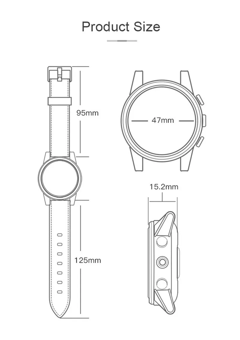 1,6 дюймов бизнес Смарт часы Wi-Fi 4G сеть 3g+ 32G bluetooth smartwatch смартфон Спорт сердечный ритм gps Sim карта мобильный телефон