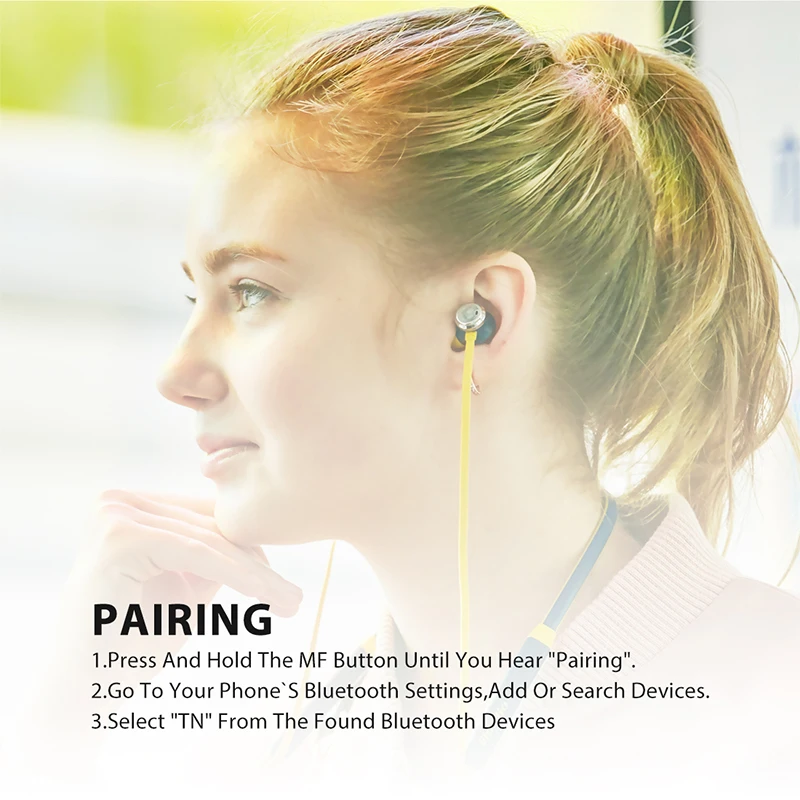 Bluedio TN bluetooth earphone with Active Noise Cancelling function wireless headset for phones