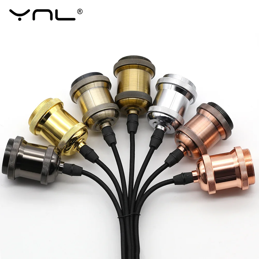 Modern Pendant Light Retro E27 110V 220V Colorful Cord Hanging Lamp LED Lights For Vintage Edison B - 33012519398