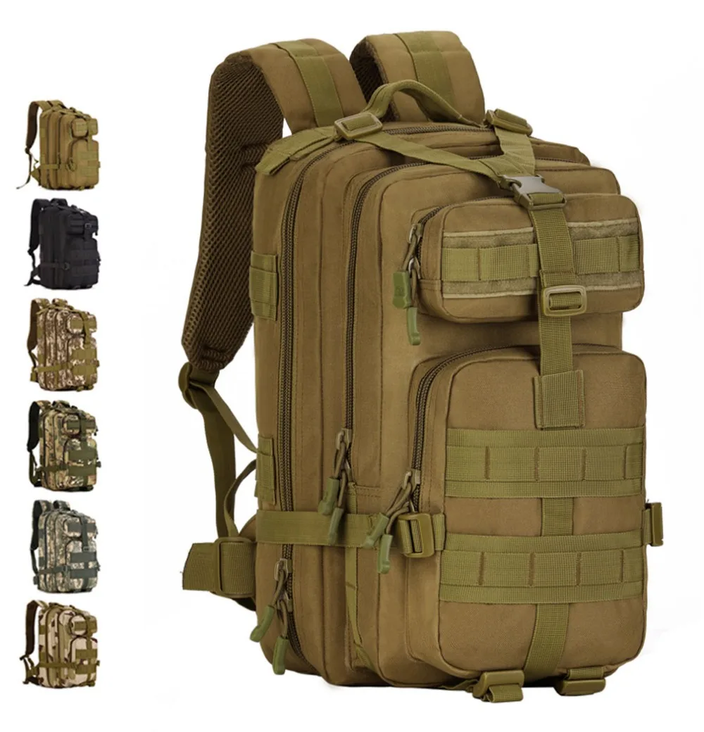 Men's High Quality waterproof Durable Nylon Military Assault Backpack ...