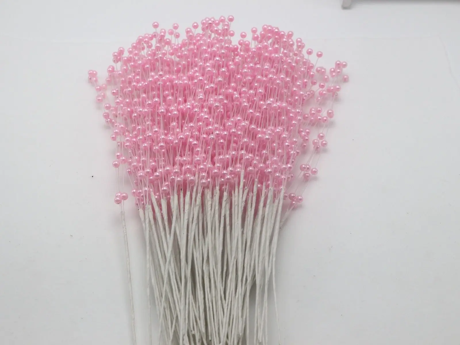 20 Bunch Pearl Flower Stem Beads Garland Sprays Bridal Bouquet Wedding Party wedding bouquets