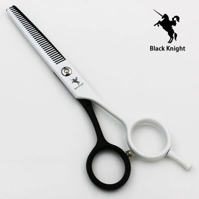 Conjunto de Corte + Desbaste Preto e Branco Polegada Profissional Cabeleireiro Tesoura Barbeiro Tesouras Alta Qualidade Personalidade Estilos 5.5 - 6 8 High Quality Beleza e saúde