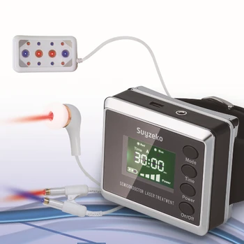 

laser therapy Wrist Diode LLLT for diabetes hypertension treatment watch Laser sinusitis Therapeutic apparatus New