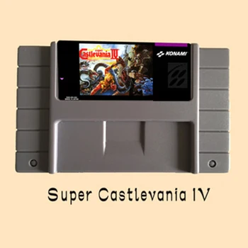 

Super Castlevania IV 16 Bit Big Gray Game Card For NTSC Game Player