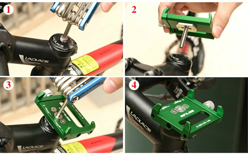 GUB G-85 MTB велосипед держатель телефона Алюминий Универсальное велосипедное крепление Поддержка чехол Кронштейн для мобильного телефона gps