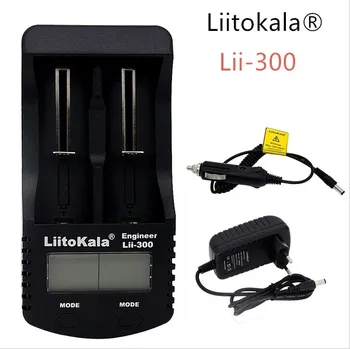 

Liitokala lii300 LCD 3.7V/1.2V AA/AAA 18650/26650/16340/14500/10440/18500 Battery Charger with screen 5V 1A