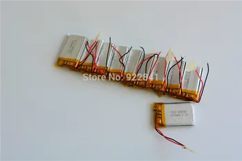 

5pcs/Lot 402030 Li-Po 3.7V 200mAh Polymer Lithium Rechargeable Battery For video camera MP4/5