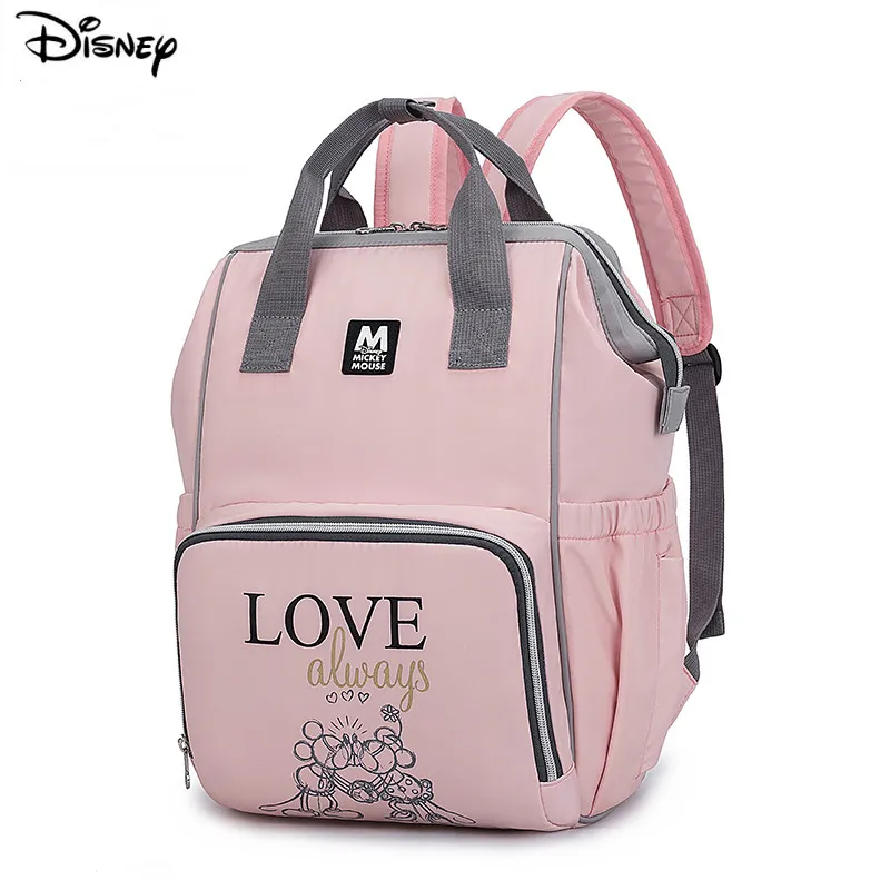 Disney мода Мумия подгузник для беременных сумки рюкзак большая емкость бутылки кормления хранения водонепроницаемый мешок путешествия для