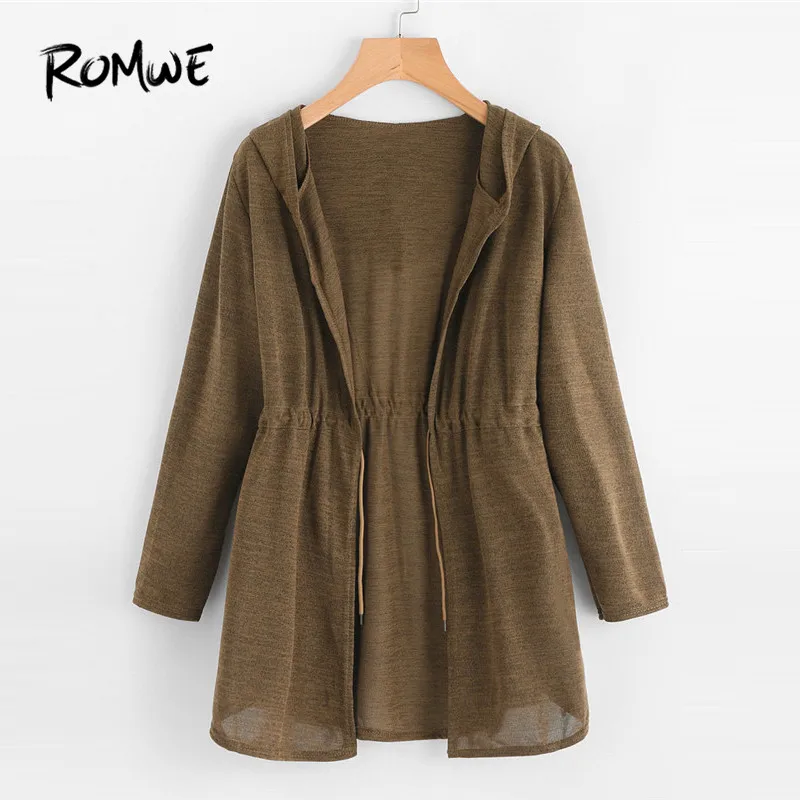Aliexpress.com : Buy ROMWE Drawstring Waist Hooded