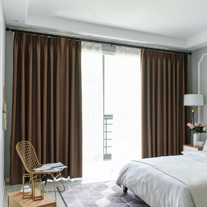 2 colores de alta velocidad de sombreado 98% Video dentro de Las cortinas negras de Chocolate para persianas de café del dormitorio cortinas de tratamiento de ventana 2 colores de alta velocidad de sombreado 98% Video dentro de Las cortinas negras de Chocolate para persianas de café del dormitorio cortinas de tratamiento de ventana