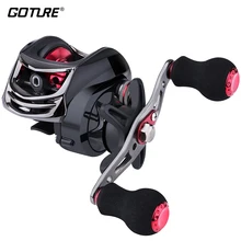 Goture DW150 с чпу обработанной резки катушки baitcasing катушка 14BB+ 1RB Магнитная Тормозная приманка Рыболовная катушка высокоскоростная приманка литейная катушка