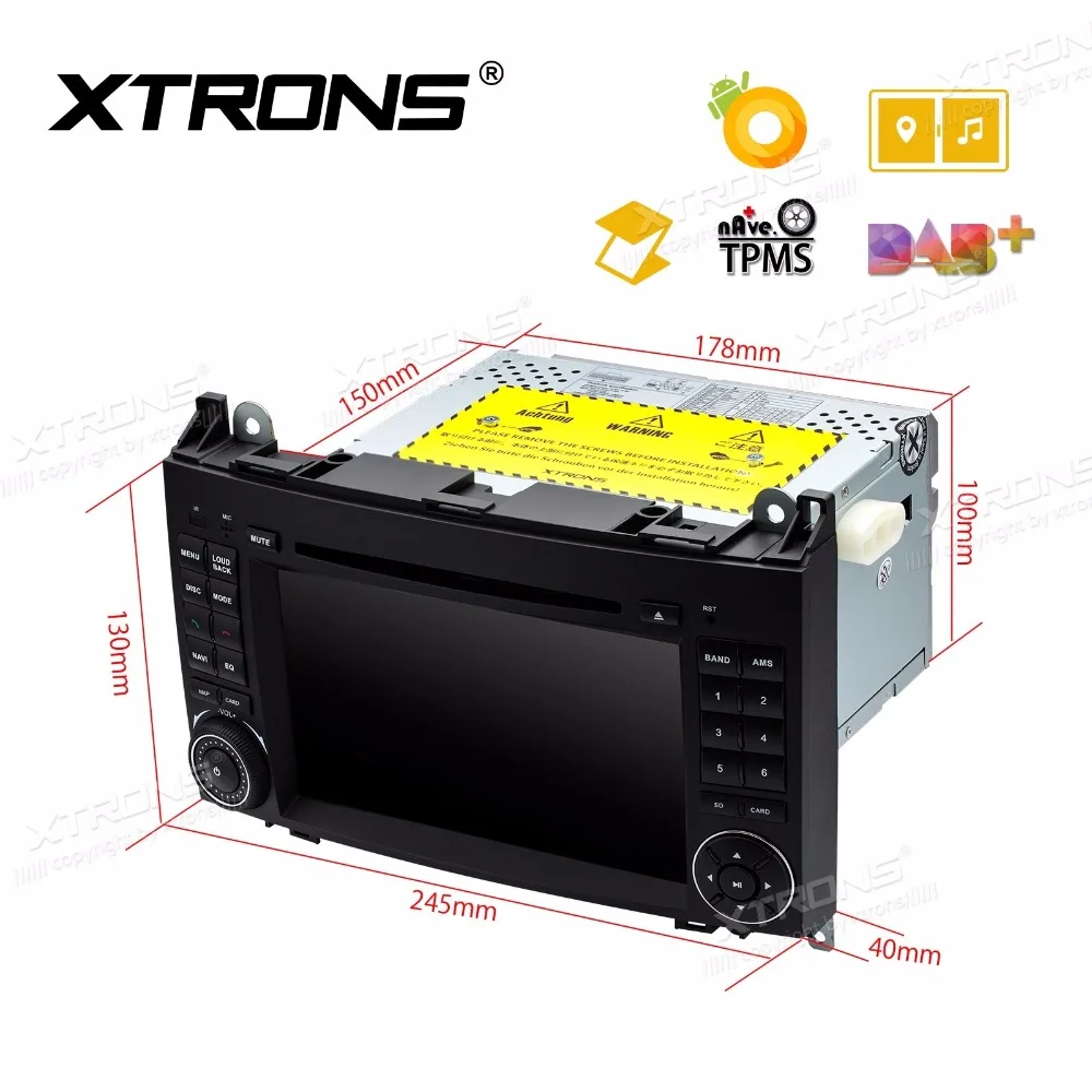 Clearance 7" Android 8.0 OS Car DVD Multimedia Navigation GPS Radio for Mercedes-Benz Viano/Vito W639 2006-2018 & Sprinter W906 2006-2012 4