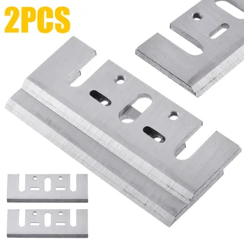 

Mayitr 2pcs Electric Planer Blades Power Tool Part Replacement Fits Woodworking Planer Blades Power Tools Accessories