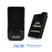 Игровые аксессуары для одной батареи psp+ одна зарядная станция psp Подставка для всех SONY psp-2000,3000