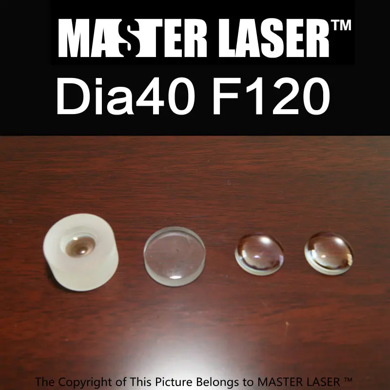

Dia 40mm Focal Length 120mm Quartz Aspheric Surface YAG High Power Cutting Machine Laser Focus Lens