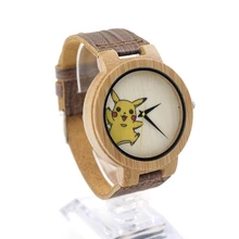 BOBO BIRD Brand Cute Women’s Wood Watches Quartz Bamboo Watch Ladies Wristwatches Quartz-Watchn Best Gifts Items E08