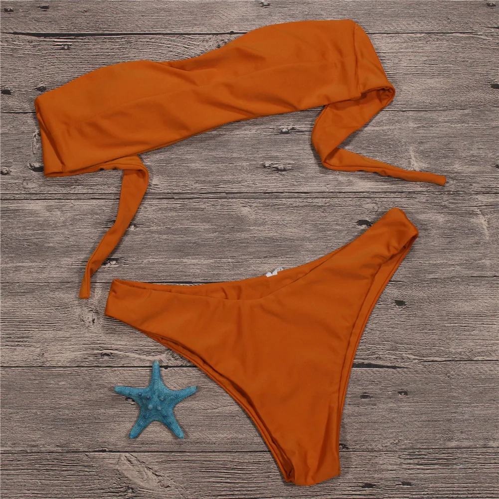 Bandeau Bikini Set 2018 Summer Swimwear Biquini Women Sexy Beach Swimsuit Bathing Suit Push Up Brazilian Bikini Maillot De Bain Bandeau Bikini Set 2018 Summer Swimwear Biquini Women Sexy Beach Swimsuit Bathing Suit Push Up Brazilian Bikini Maillot De Bain
