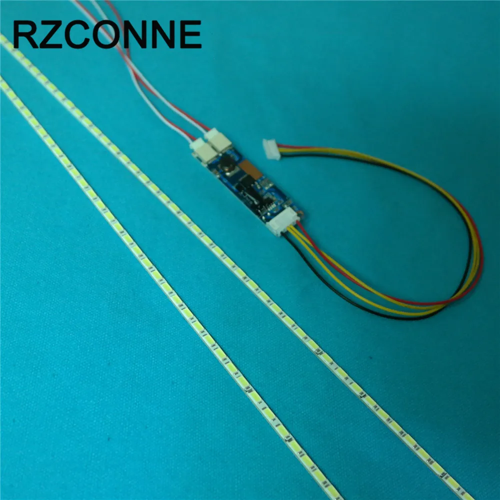 Светодиодная светодио дный подсветка лампы Обновление комплект регулируемый светодиодный свет для 15-24 дюймов ЖК-монитор универсальный
