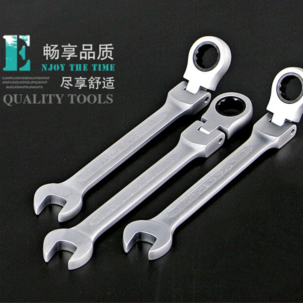 Quality product 8 19mm Activities Ratchet Gears Wrench Set flexible