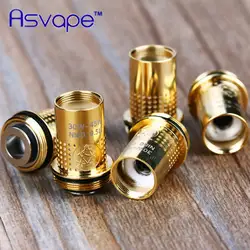 5 шт. оригинальный Asvape Cobra ядро пульверизатора 0.5ohm Ni80 змеевика испарителя Нержавеющая сталь для Asvape Кобра танк электронной сигареты Vape