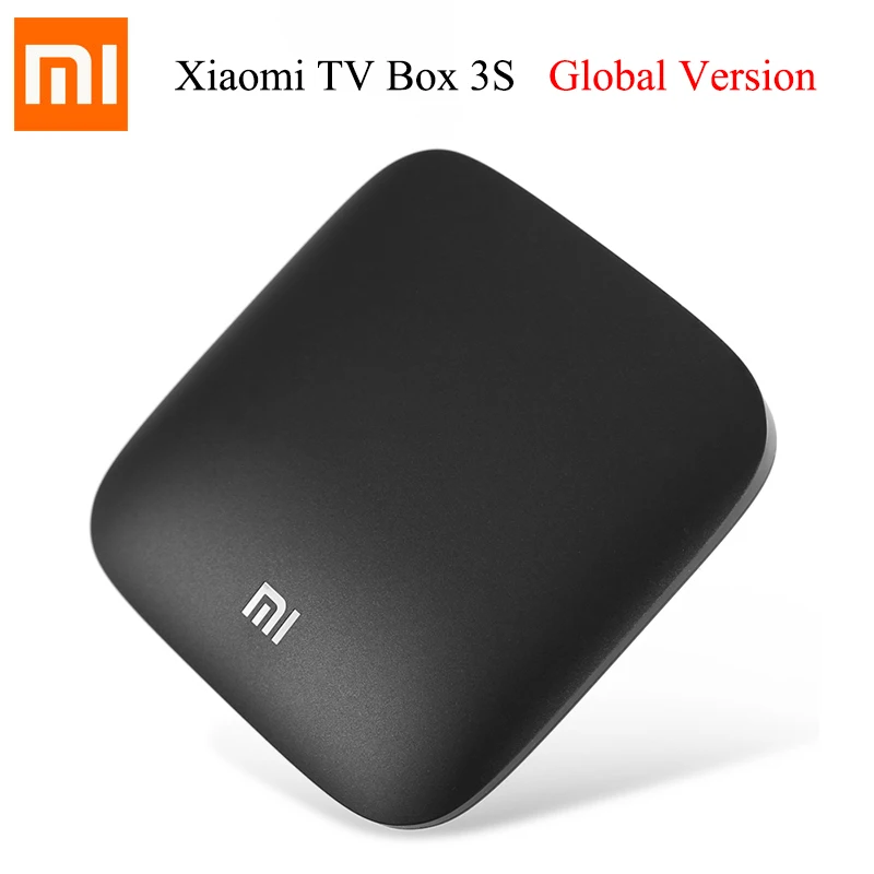 Xiaomi TV Box 3S глобальная версия Mi обновленный Milti language четырехъядерный процессор 4K