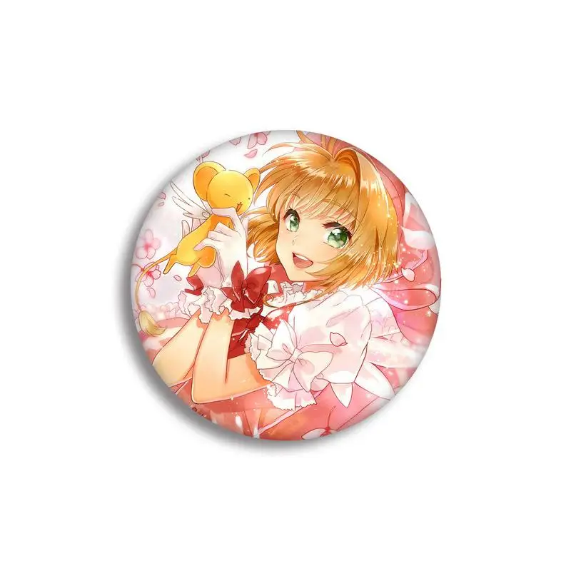 Details about   7pcs Anime Cardcaptor Sakura Sets Itabag Badge Pin Button Brooch 58MM 